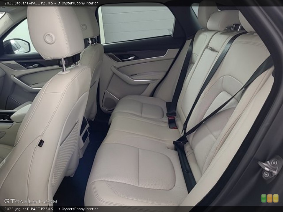 Lt Oyster/Ebony Interior Rear Seat for the 2023 Jaguar F-PACE P250 S #145979445