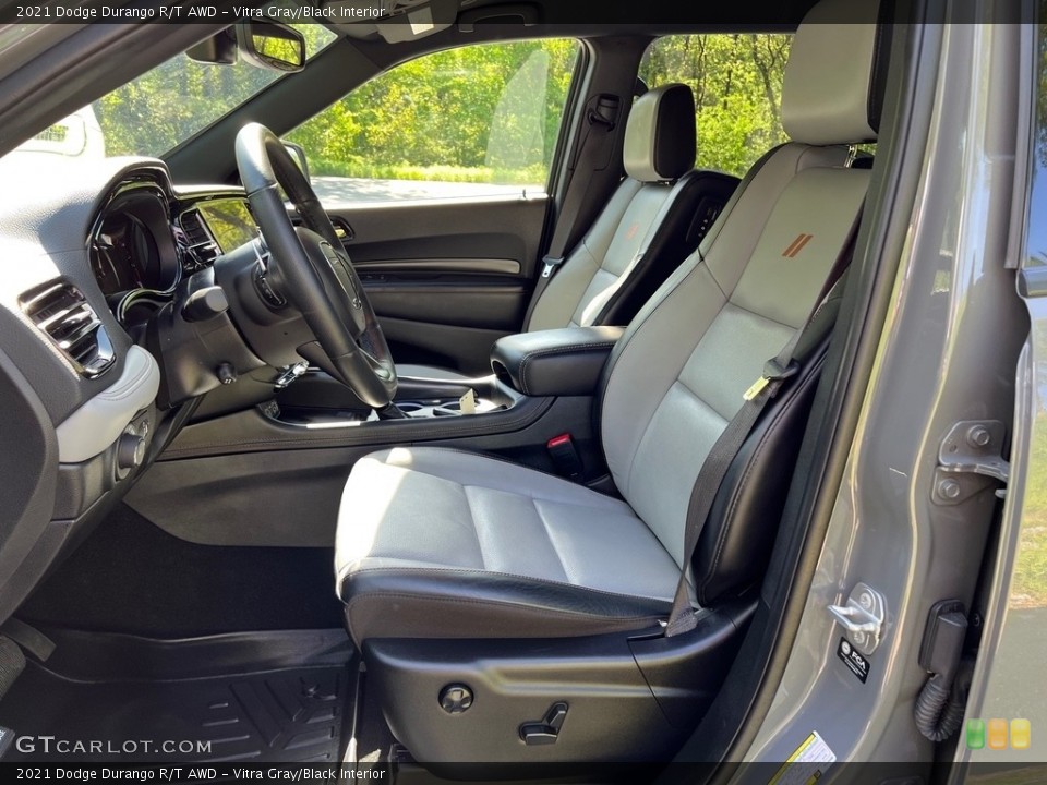 Vitra Gray/Black Interior Photo for the 2021 Dodge Durango R/T AWD #145979505