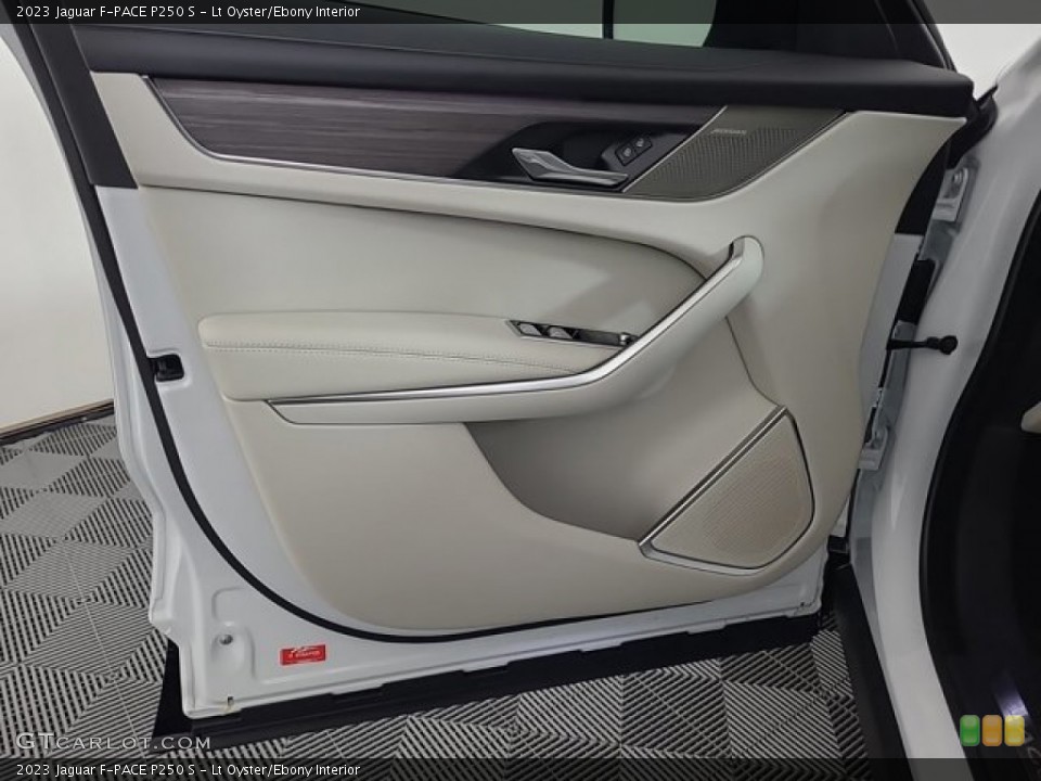 Lt Oyster/Ebony Interior Door Panel for the 2023 Jaguar F-PACE P250 S #145979610