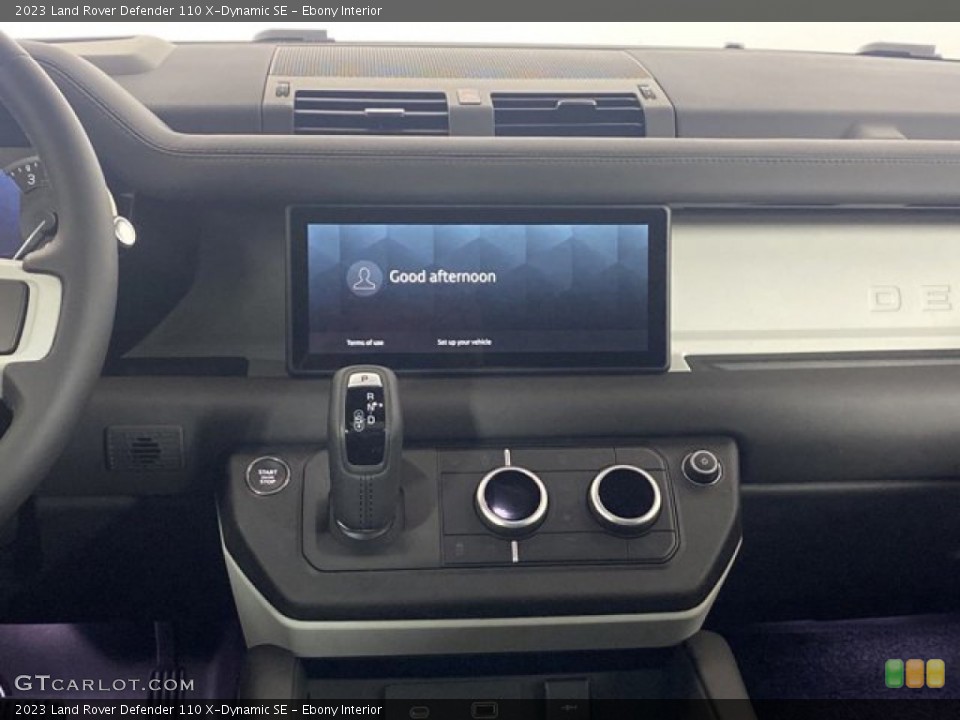 Ebony Interior Controls for the 2023 Land Rover Defender 110 X-Dynamic SE #145981050