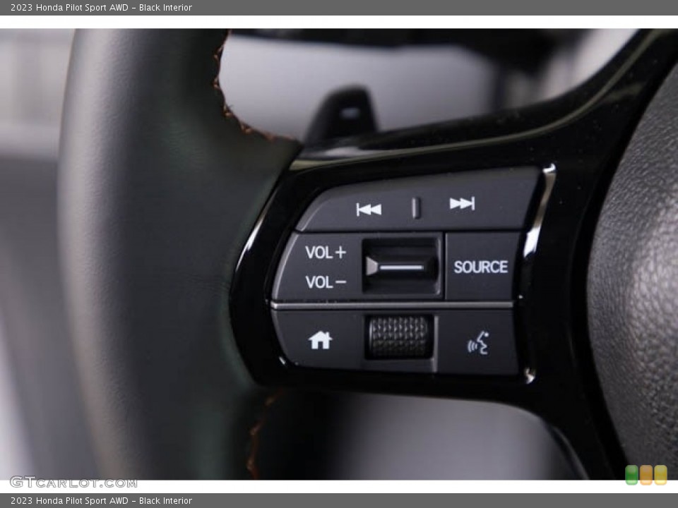 Black Interior Steering Wheel for the 2023 Honda Pilot Sport AWD #145981989