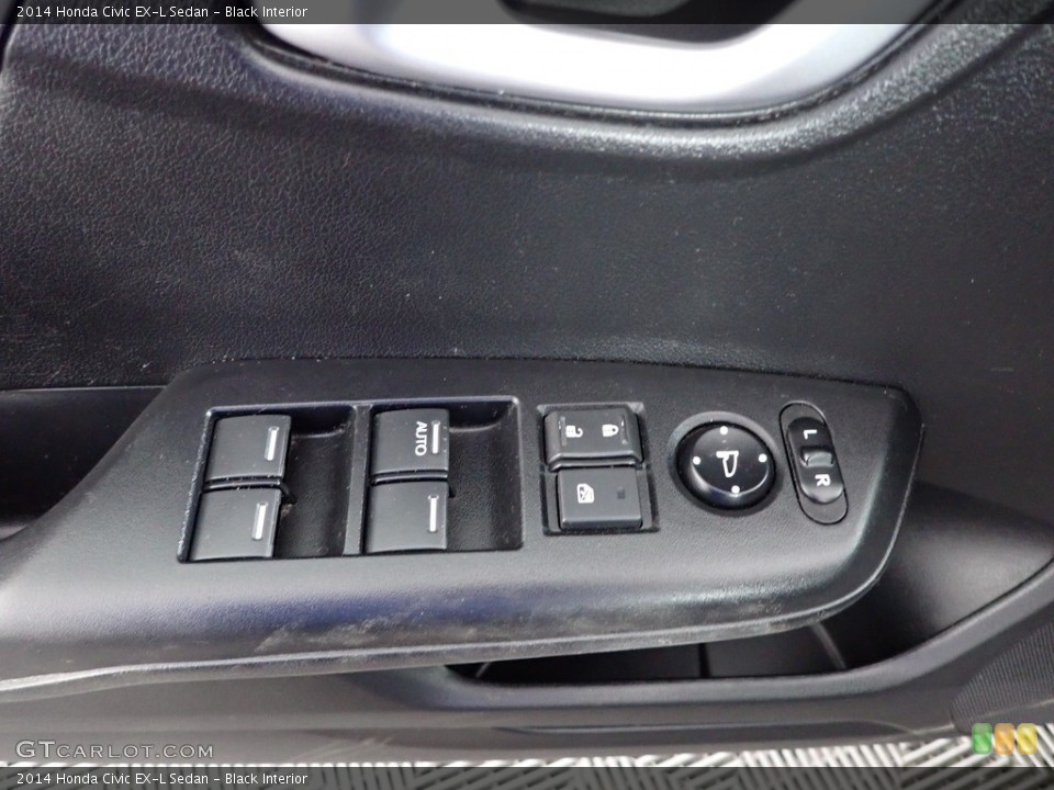 Black Interior Door Panel for the 2014 Honda Civic EX-L Sedan #145984801
