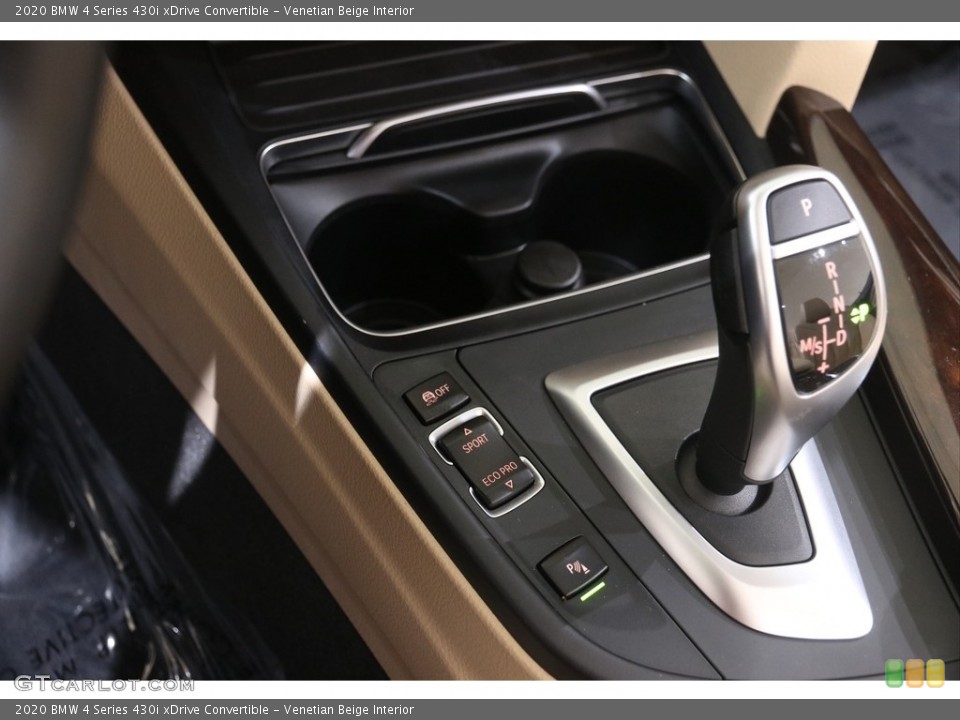 Venetian Beige Interior Transmission for the 2020 BMW 4 Series 430i xDrive Convertible #145985248