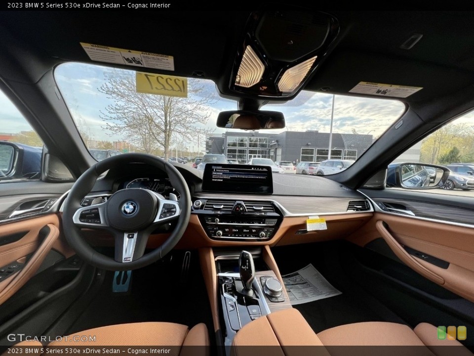 Cognac Interior Photo for the 2023 BMW 5 Series 530e xDrive Sedan #145985896