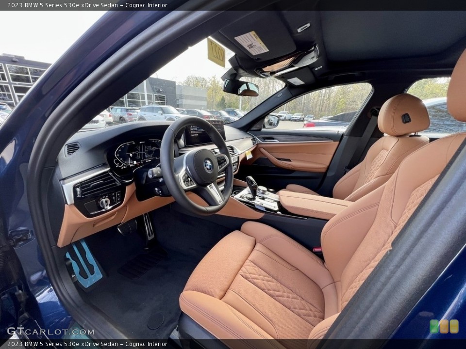 Cognac Interior Front Seat for the 2023 BMW 5 Series 530e xDrive Sedan #145985947