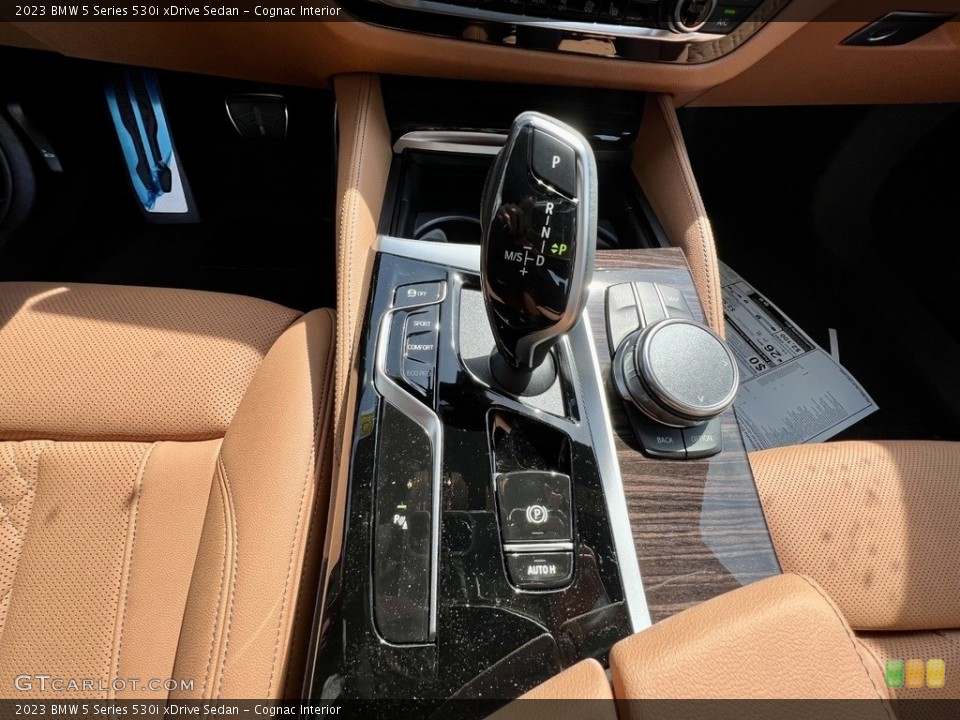 Cognac Interior Transmission for the 2023 BMW 5 Series 530i xDrive Sedan #145986118