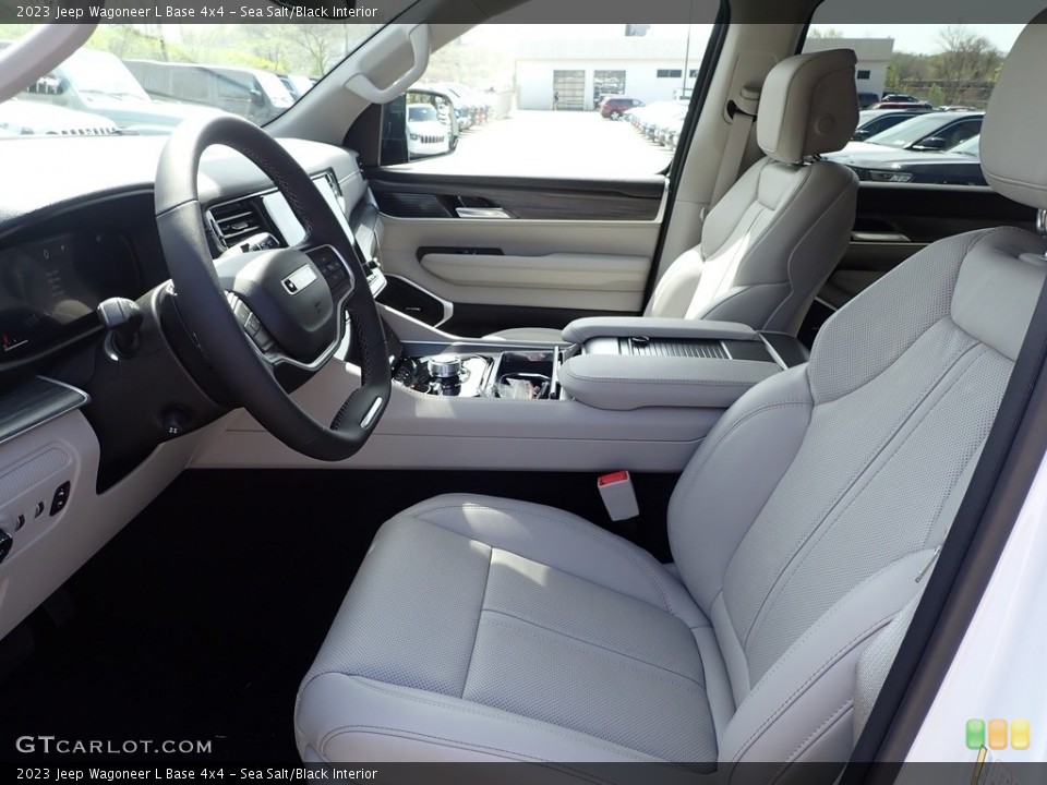 Sea Salt/Black Interior Front Seat for the 2023 Jeep Wagoneer L Base 4x4 #145986940