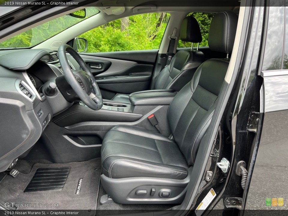 Graphite Interior Front Seat for the 2019 Nissan Murano SL #145997042