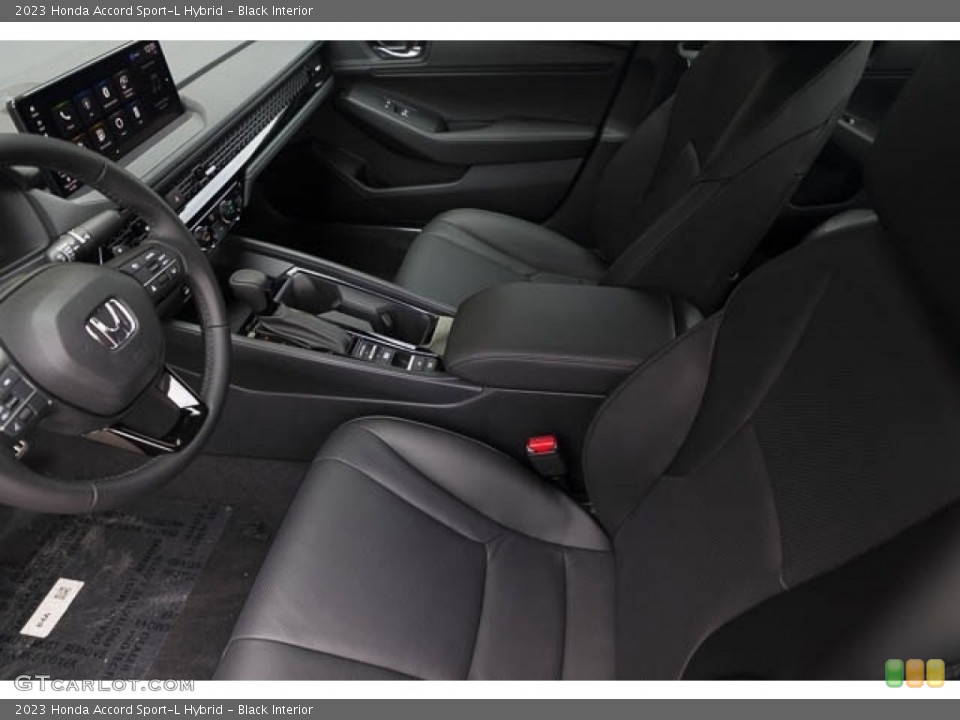 Black Interior Front Seat for the 2023 Honda Accord Sport-L Hybrid #145997084