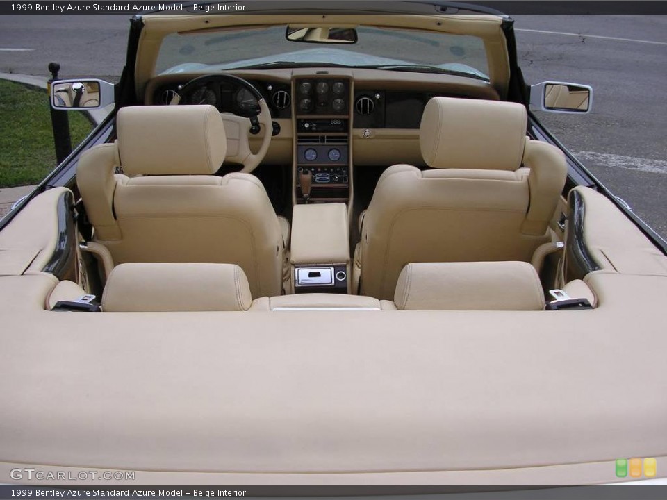 Beige Interior Photo for the 1999 Bentley Azure  #14599814