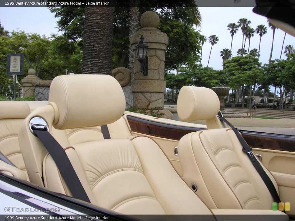 Beige Interior Photo for the 1999 Bentley Azure  #14599834