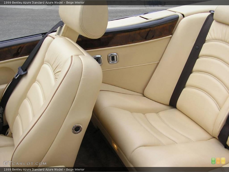 Beige Interior Photo for the 1999 Bentley Azure  #14599854
