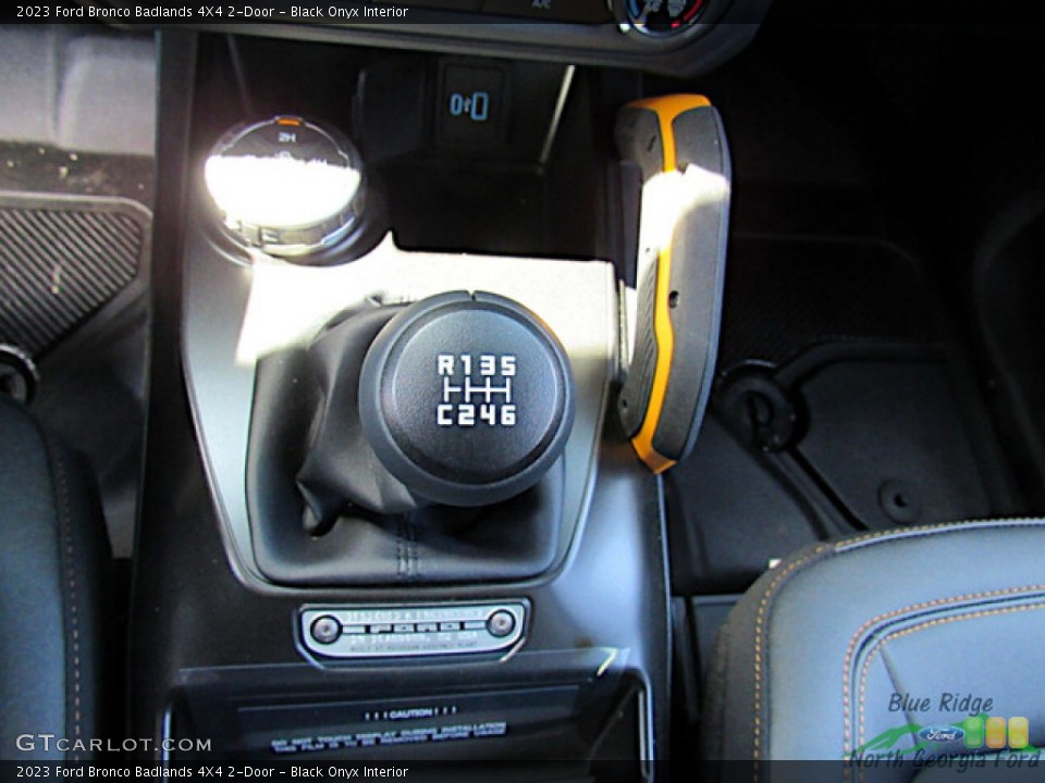 Black Onyx Interior Transmission for the 2023 Ford Bronco Badlands 4X4 2-Door #145998572