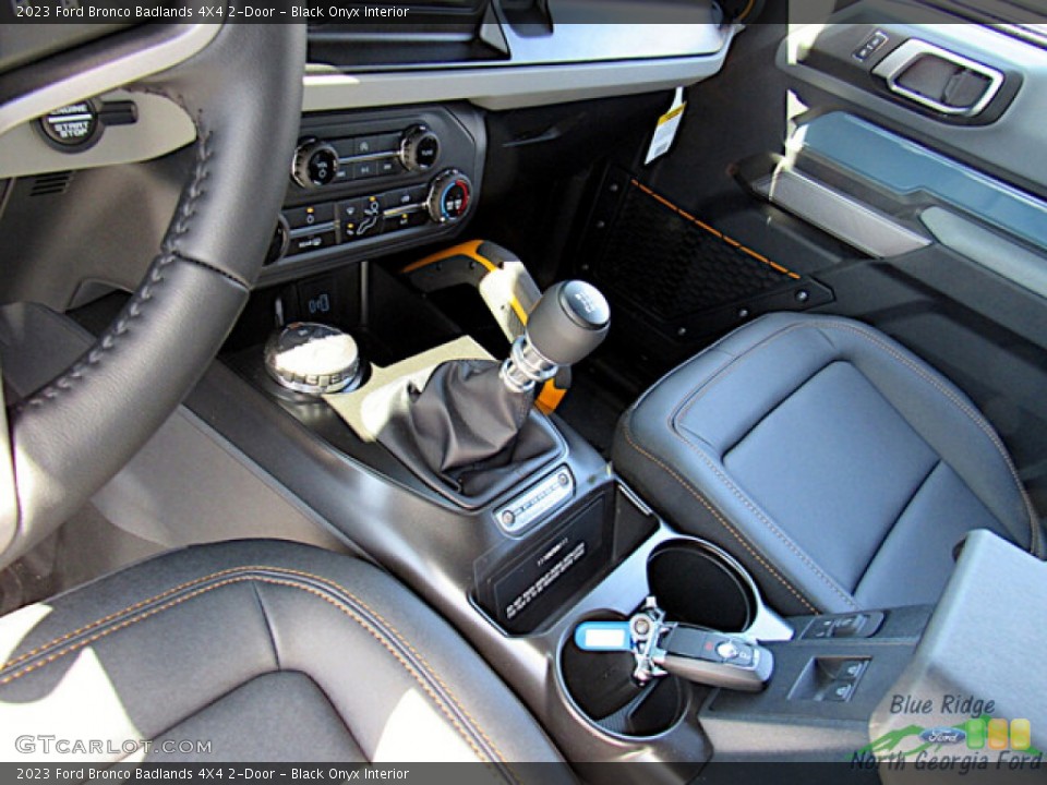 Black Onyx Interior Controls for the 2023 Ford Bronco Badlands 4X4 2-Door #145998620