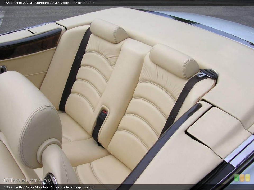 Beige Interior Photo for the 1999 Bentley Azure  #14599869