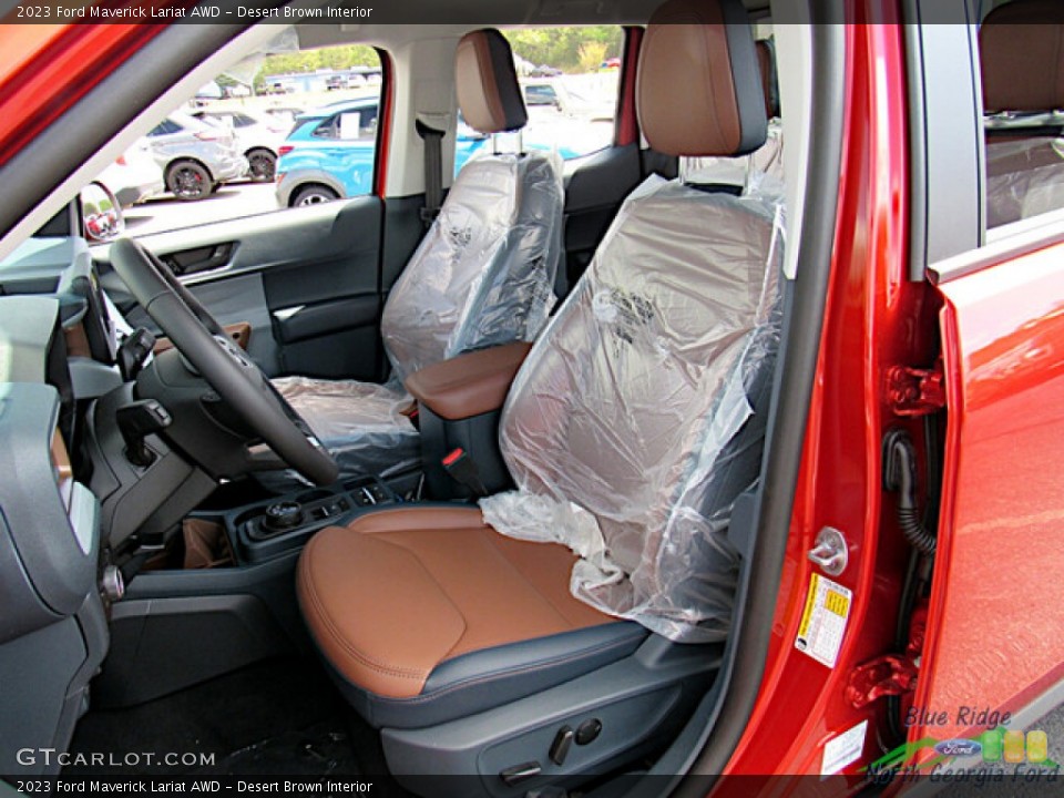 Desert Brown Interior Front Seat for the 2023 Ford Maverick Lariat AWD #145998926