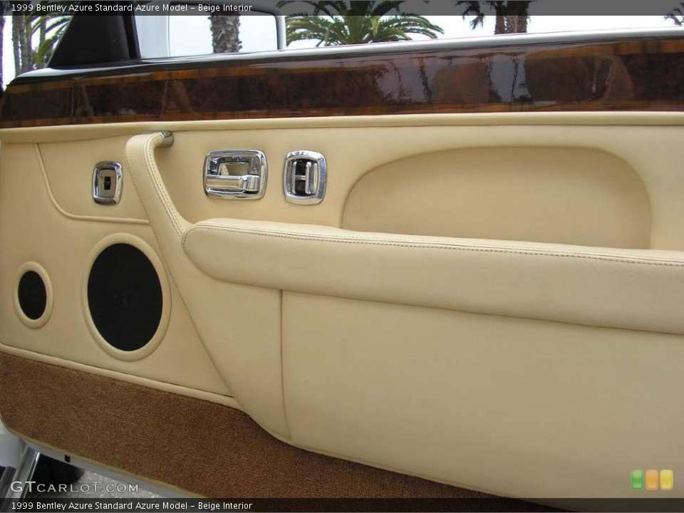 Beige Interior Door Panel for the 1999 Bentley Azure  #14599919