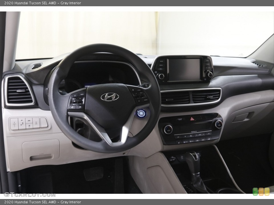 Gray Interior Dashboard for the 2020 Hyundai Tucson SEL AWD #145999903