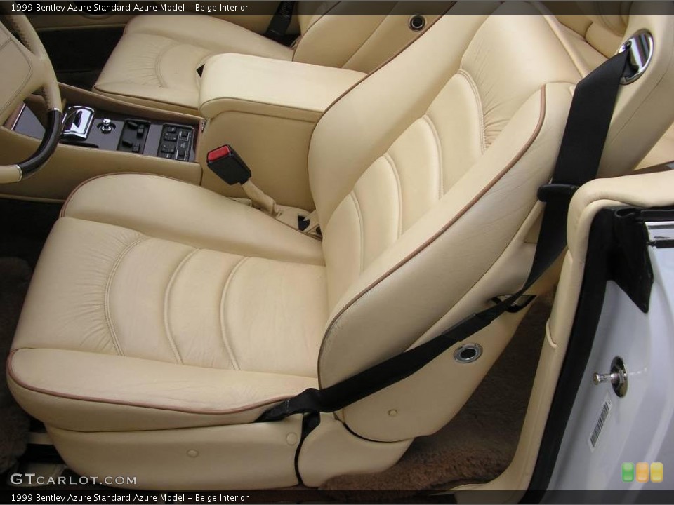 Beige Interior Photo for the 1999 Bentley Azure  #14600009