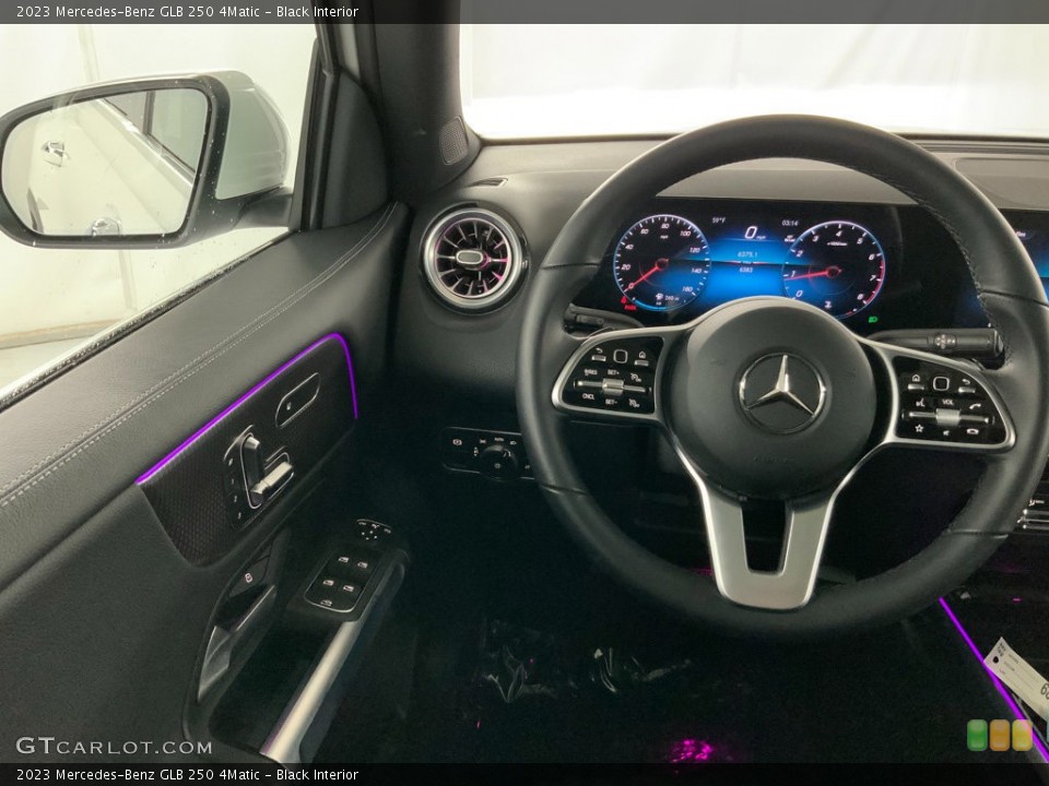 Black Interior Steering Wheel for the 2023 Mercedes-Benz GLB 250 4Matic #146000197