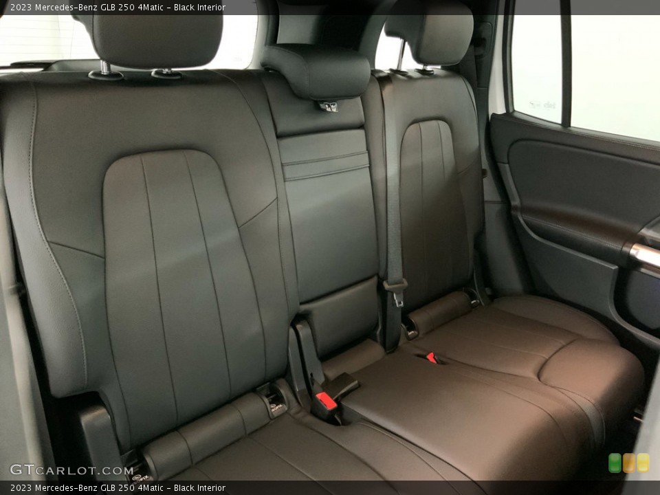 Black Interior Rear Seat for the 2023 Mercedes-Benz GLB 250 4Matic #146000446