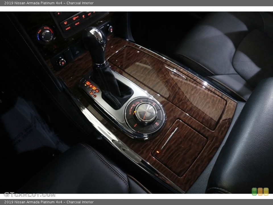 Charcoal Interior Transmission for the 2019 Nissan Armada Platinum 4x4 #146000911