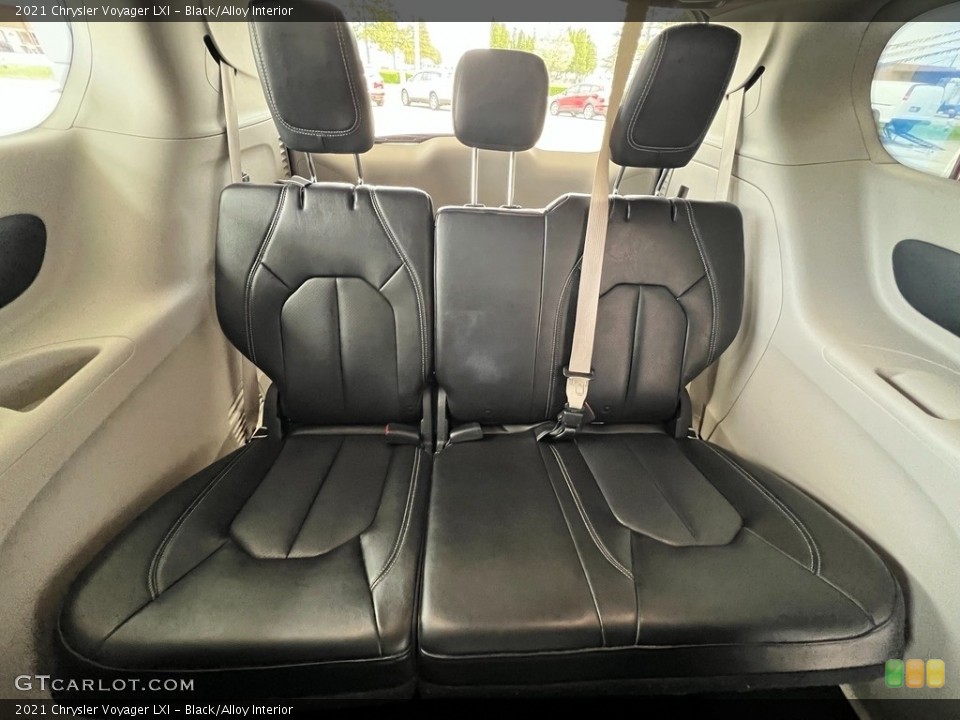 Black/Alloy Interior Rear Seat for the 2021 Chrysler Voyager LXI #146000981