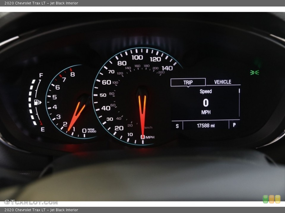 Jet Black Interior Gauges for the 2020 Chevrolet Trax LT #146001067