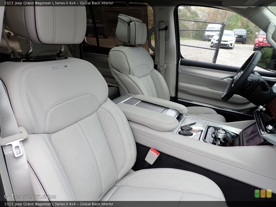 Global Black Interior Front Seat for the 2023 Jeep Grand Wagoneer L Series II 4x4 #146001910