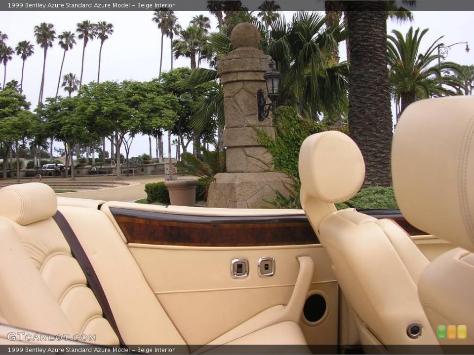 Beige Interior Photo for the 1999 Bentley Azure  #14600194