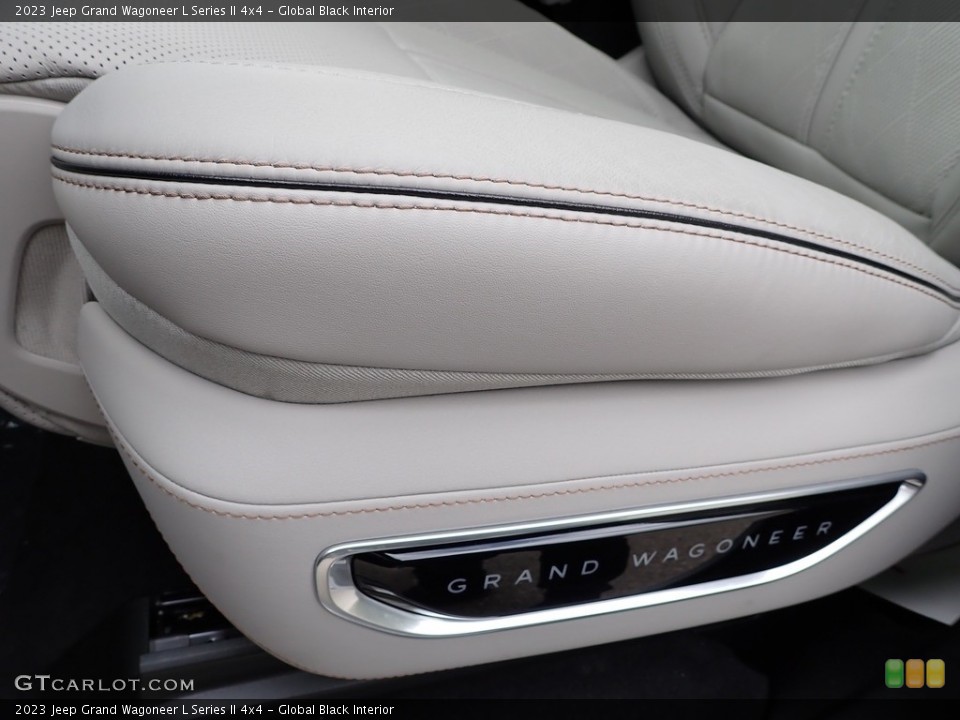 Global Black Interior Front Seat for the 2023 Jeep Grand Wagoneer L Series II 4x4 #146002030