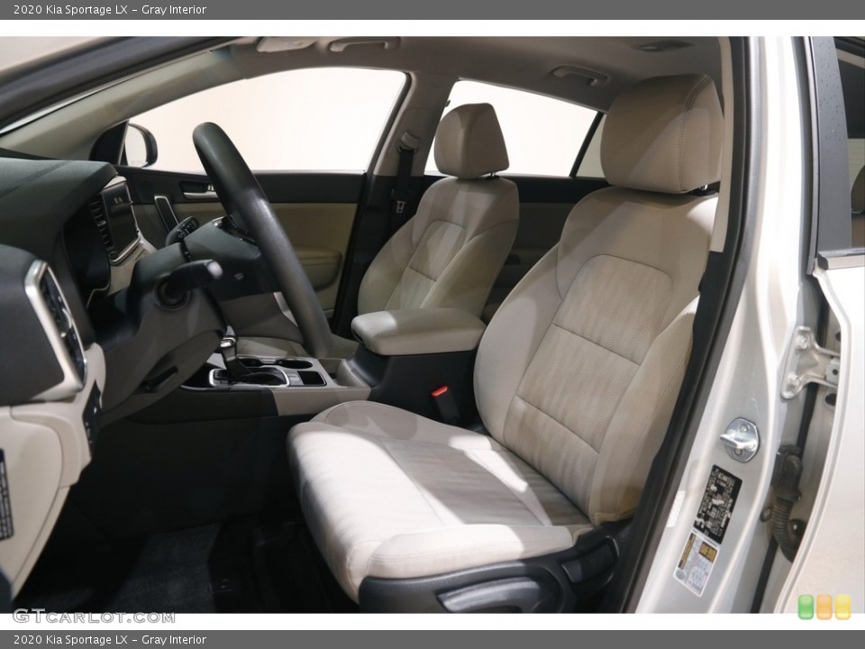 Gray Interior Front Seat for the 2020 Kia Sportage LX #146003803