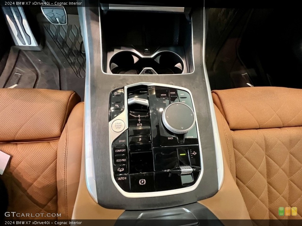 Cognac Interior Controls for the 2024 BMW X7 xDrive40i #146004625