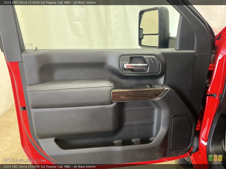 Jet Black Interior Door Panel for the 2024 GMC Sierra 2500HD SLE Regular Cab 4WD #146005228