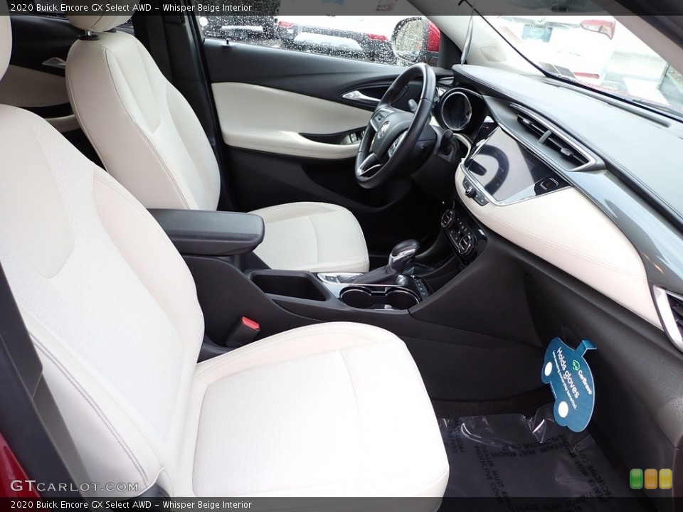 Whisper Beige 2020 Buick Encore GX Interiors