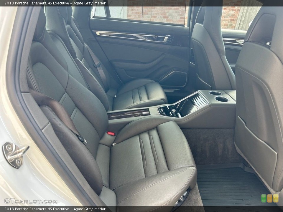 Agate Grey Interior Rear Seat for the 2018 Porsche Panamera 4S Executive #146006854