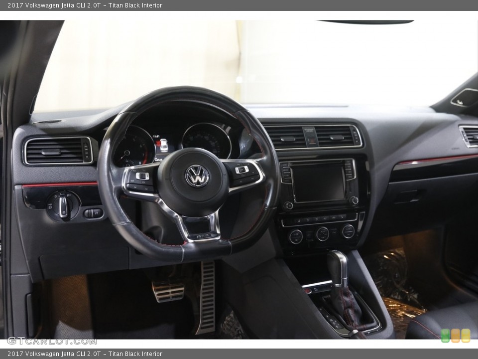 Titan Black Interior Dashboard for the 2017 Volkswagen Jetta GLI 2.0T #146008425