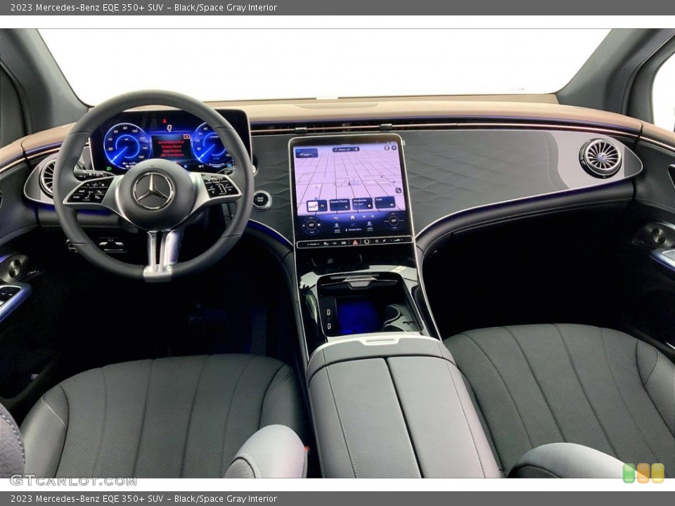 Black/Space Gray Interior Photo for the 2023 Mercedes-Benz EQE 350+ SUV #146008432