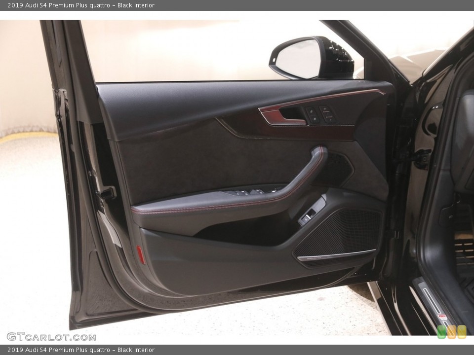 Black Interior Door Panel for the 2019 Audi S4 Premium Plus quattro #146012854
