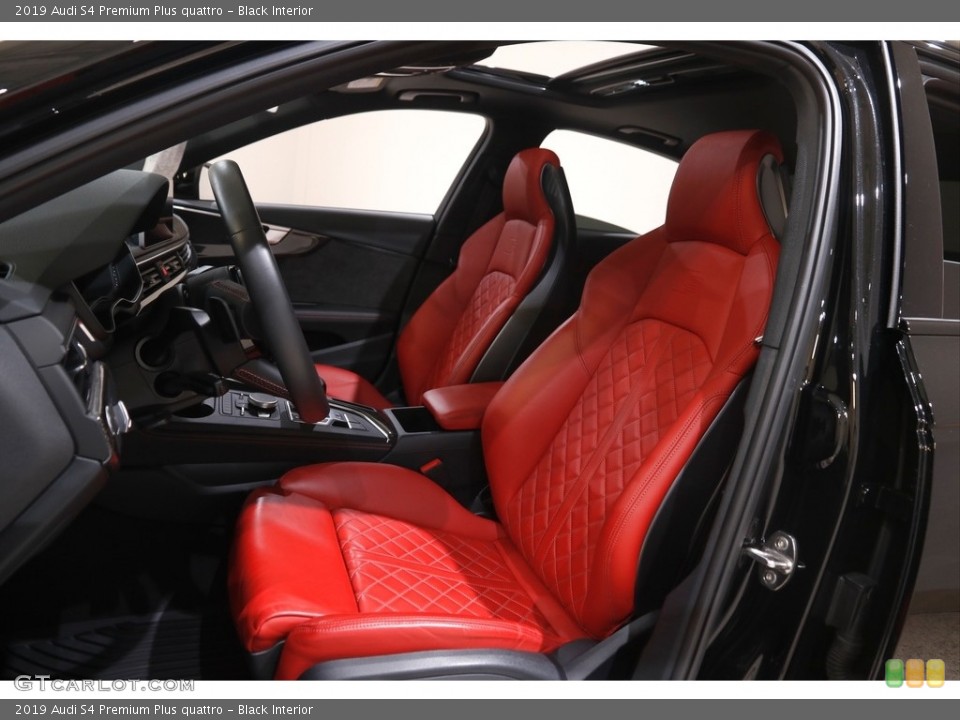 Black Interior Photo for the 2019 Audi S4 Premium Plus quattro #146012869