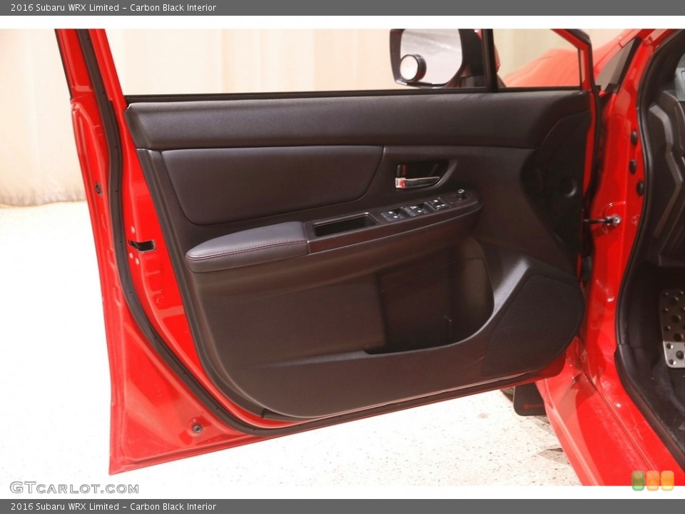 Carbon Black Interior Door Panel for the 2016 Subaru WRX Limited #146013553