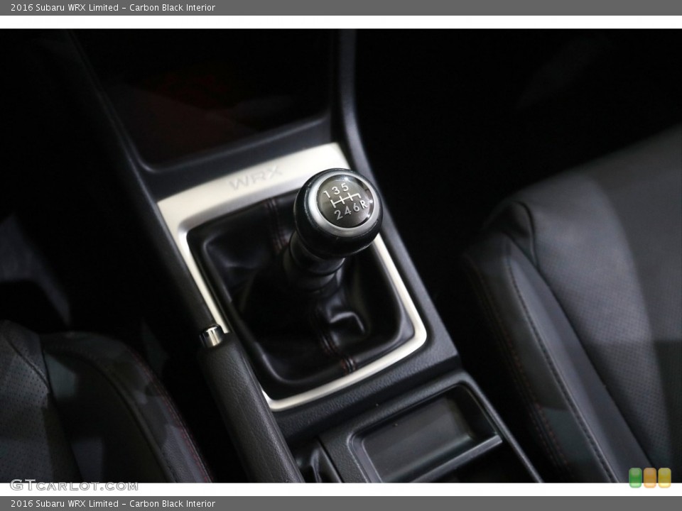 Carbon Black Interior Transmission for the 2016 Subaru WRX Limited #146013769
