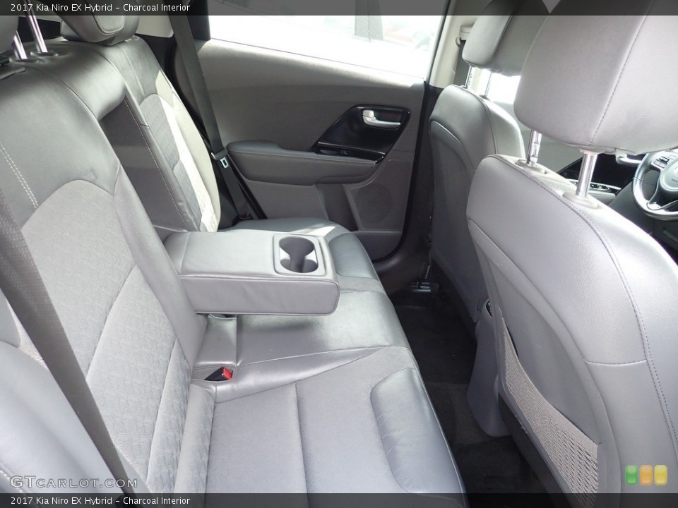 Charcoal Interior Rear Seat for the 2017 Kia Niro EX Hybrid #146016870