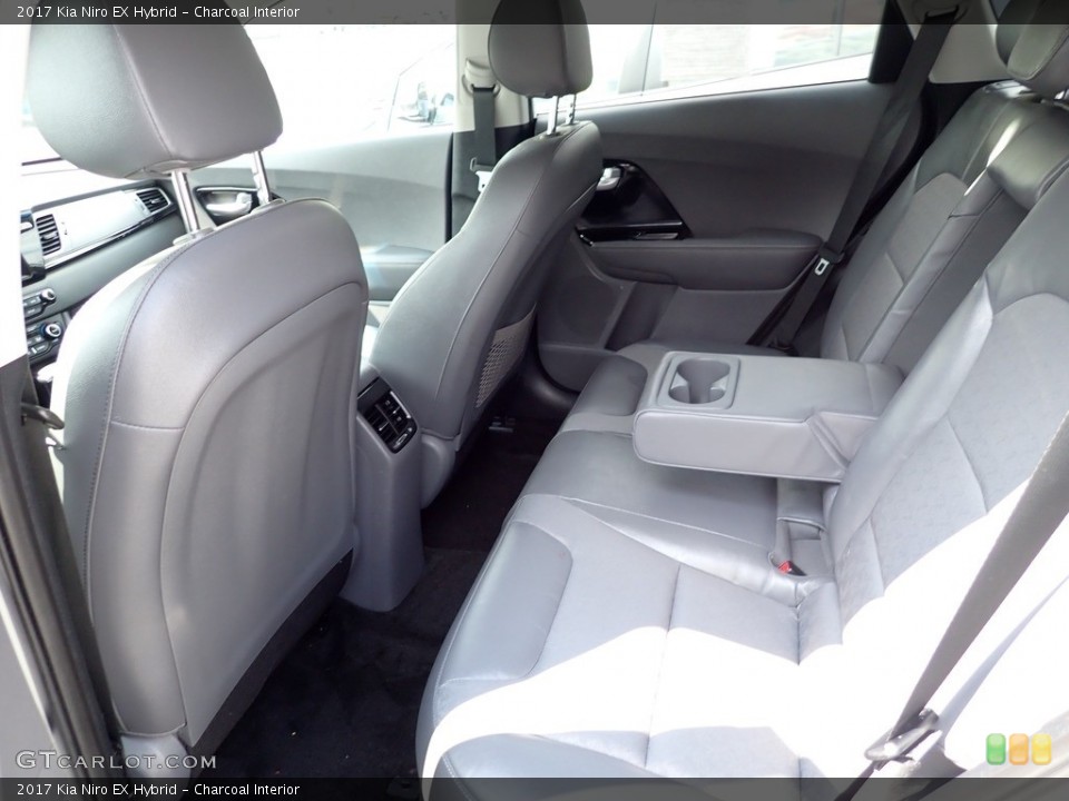 Charcoal Interior Rear Seat for the 2017 Kia Niro EX Hybrid #146016912