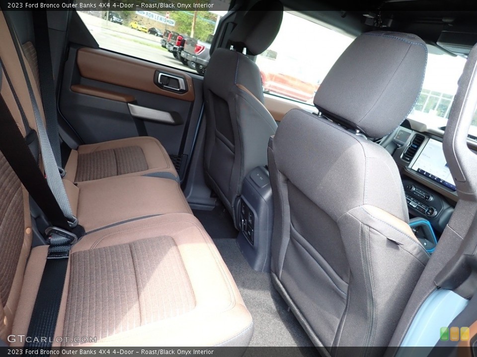 Roast/Black Onyx Interior Rear Seat for the 2023 Ford Bronco Outer Banks 4X4 4-Door #146017422