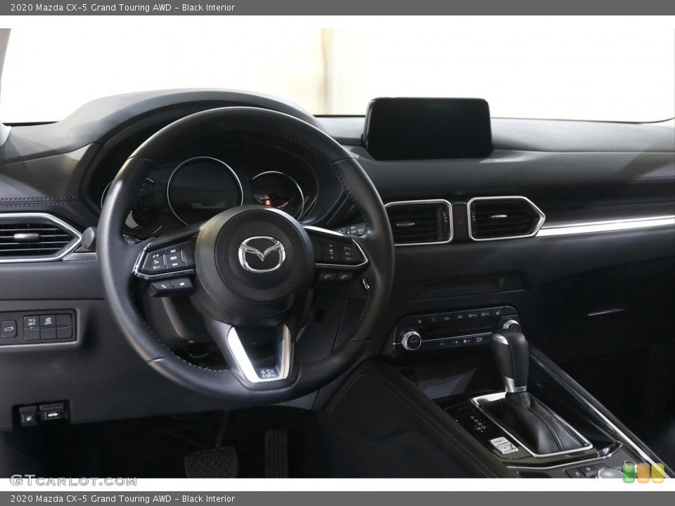 Black Interior Dashboard for the 2020 Mazda CX-5 Grand Touring AWD #146018193