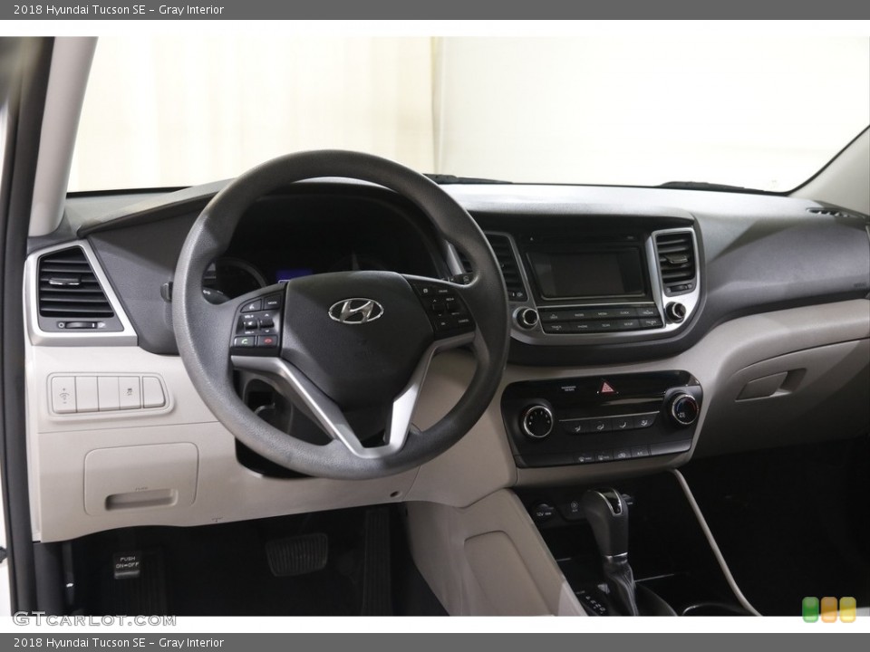 Gray Interior Dashboard for the 2018 Hyundai Tucson SE #146019315