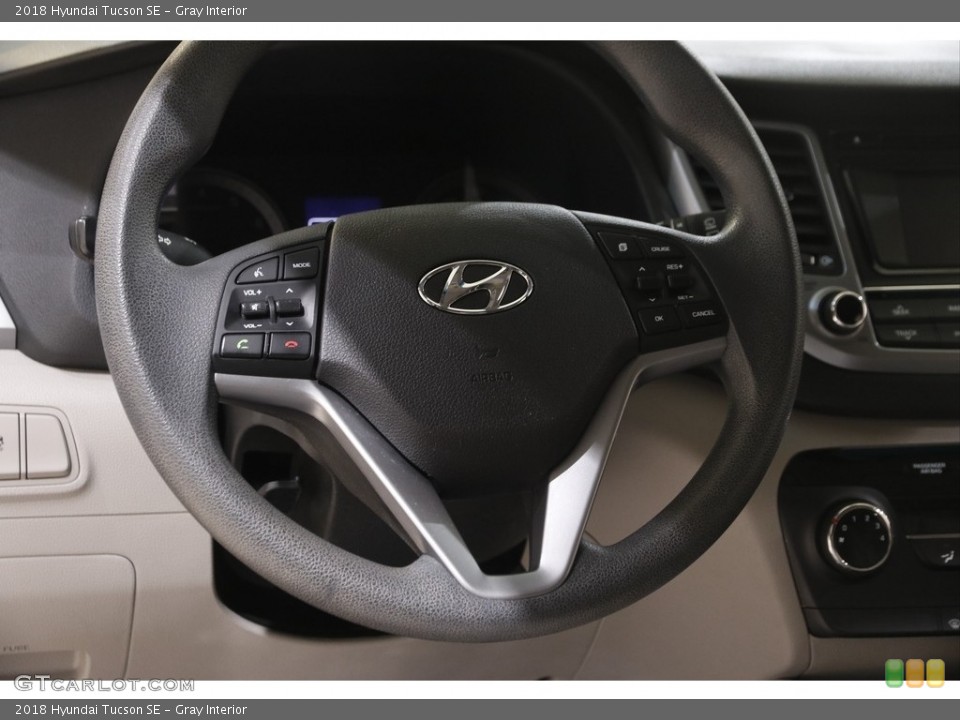 Gray Interior Steering Wheel for the 2018 Hyundai Tucson SE #146019318
