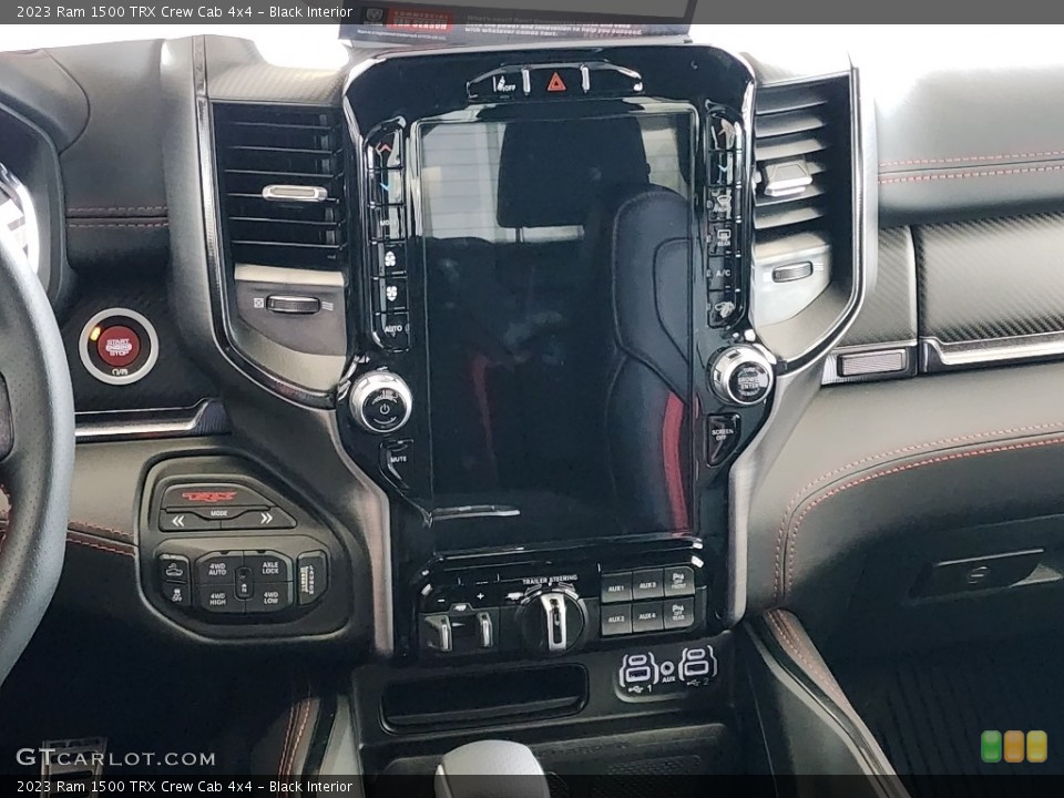 Black Interior Controls for the 2023 Ram 1500 TRX Crew Cab 4x4 #146019908