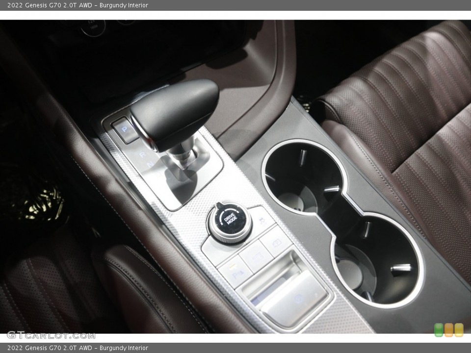 Burgundy Interior Transmission for the 2022 Genesis G70 2.0T AWD #146020463